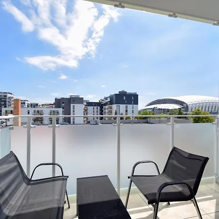 Apartment Ptasia Stadium View By Lookap - Klimatyzacja, Prywatny Miejsce Parkingowe W Garazu! *